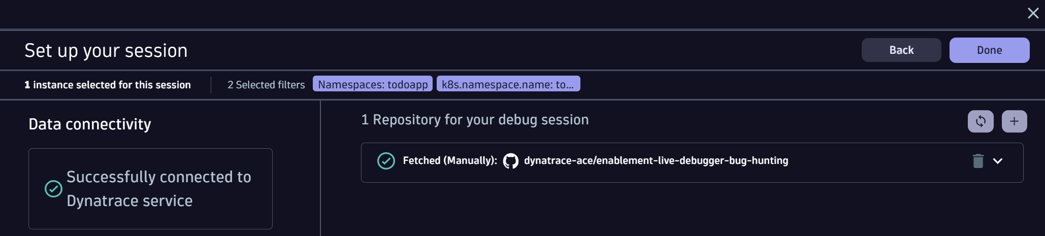 Live Debugger App